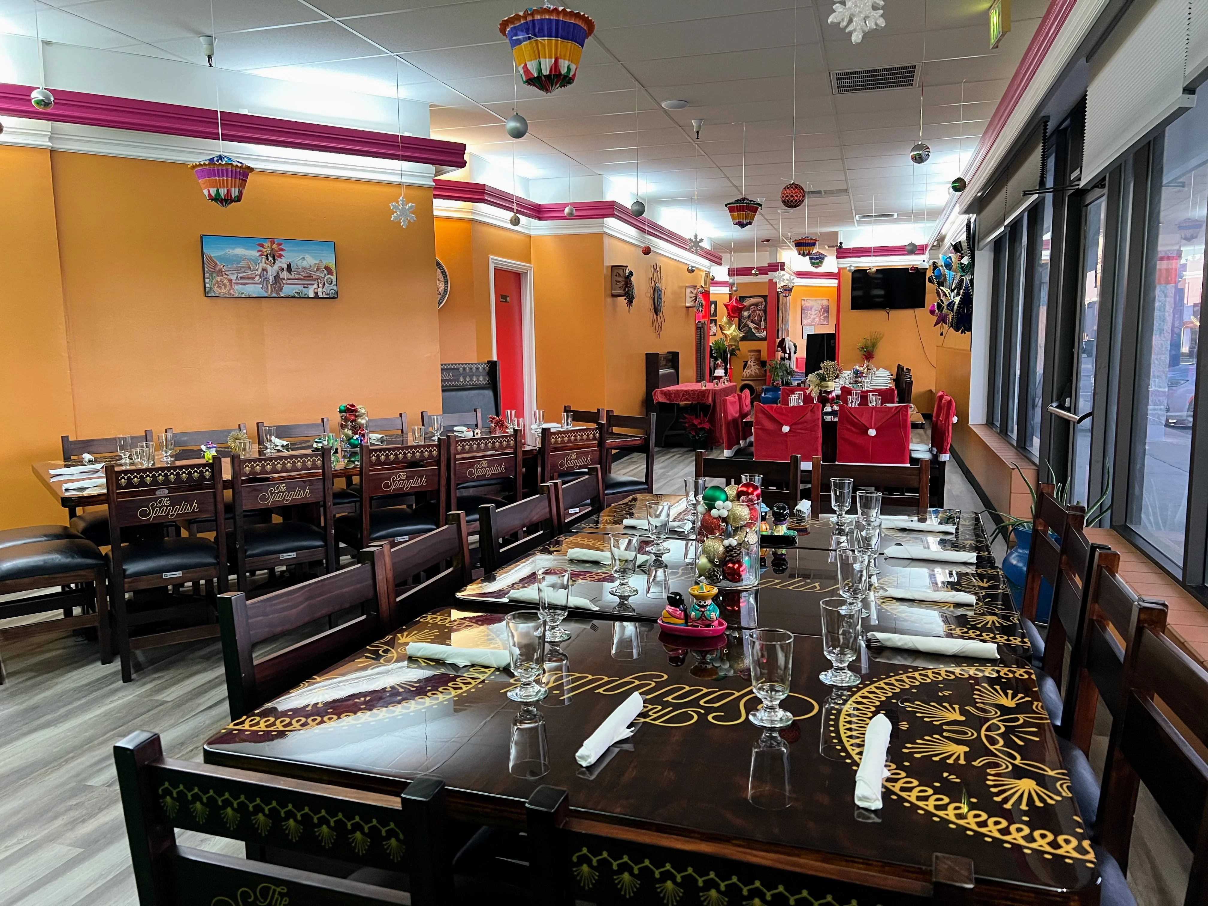 Inside The Spanglish Mexican Restaurant in Layton, Utah